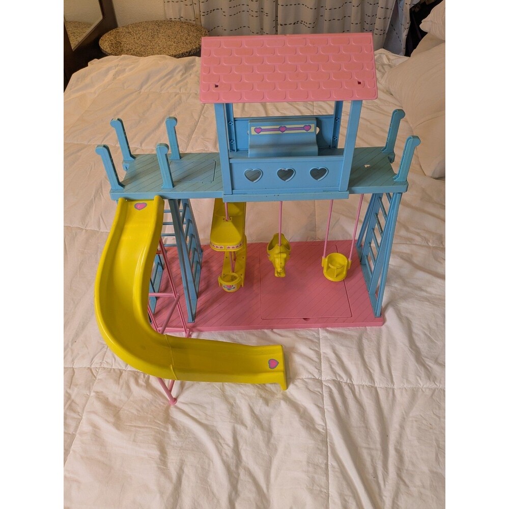 The Heart Family 1986 Vintage Playground Play Set
